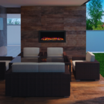 SimpliFire Forum outdoor Electric Fireplace